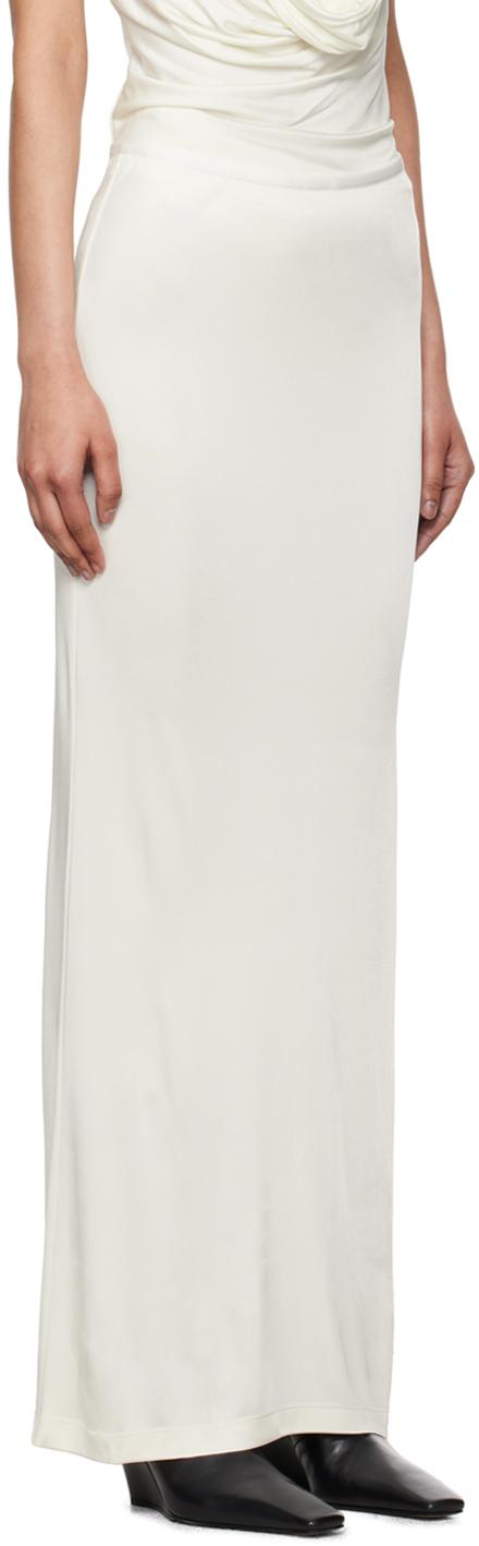 Helmut Lang Off Slit Maxi Skirt in Black Lyst UK