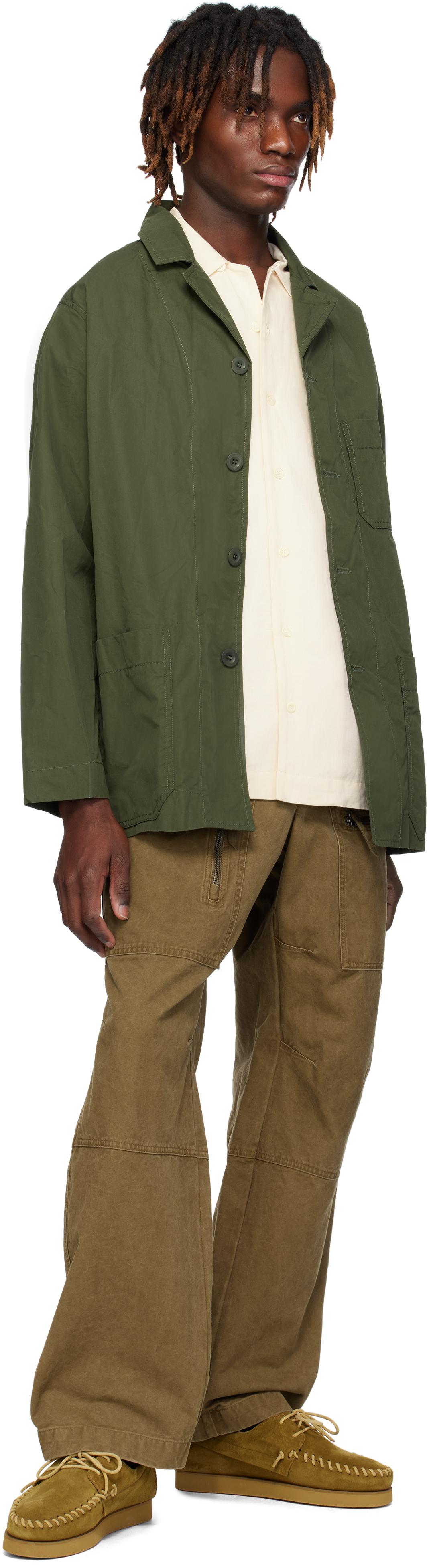 Casey Casey Khaki Verger Bis Jacket in Green for Men | Lyst Casey Casey Khaki Verger Bis Jacket in Green for Men | Lyst