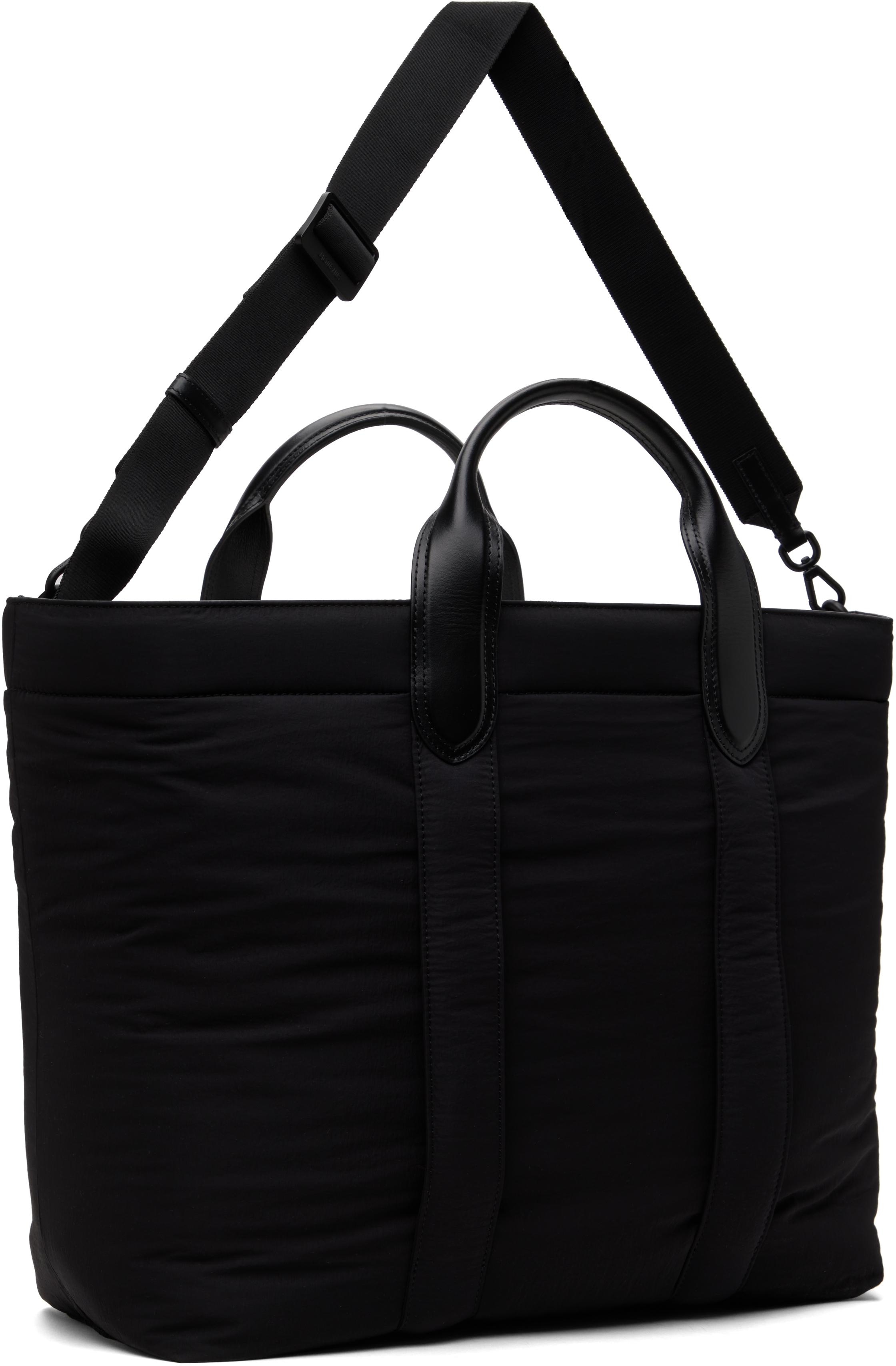 【JACQUEMUS】トートバッグ ブラック 1001_jaquemus_black_leather_to