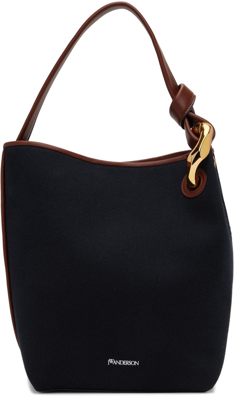 JW Anderson ネイビー Jwa Corner バケットバッグ ブルー | Lyst