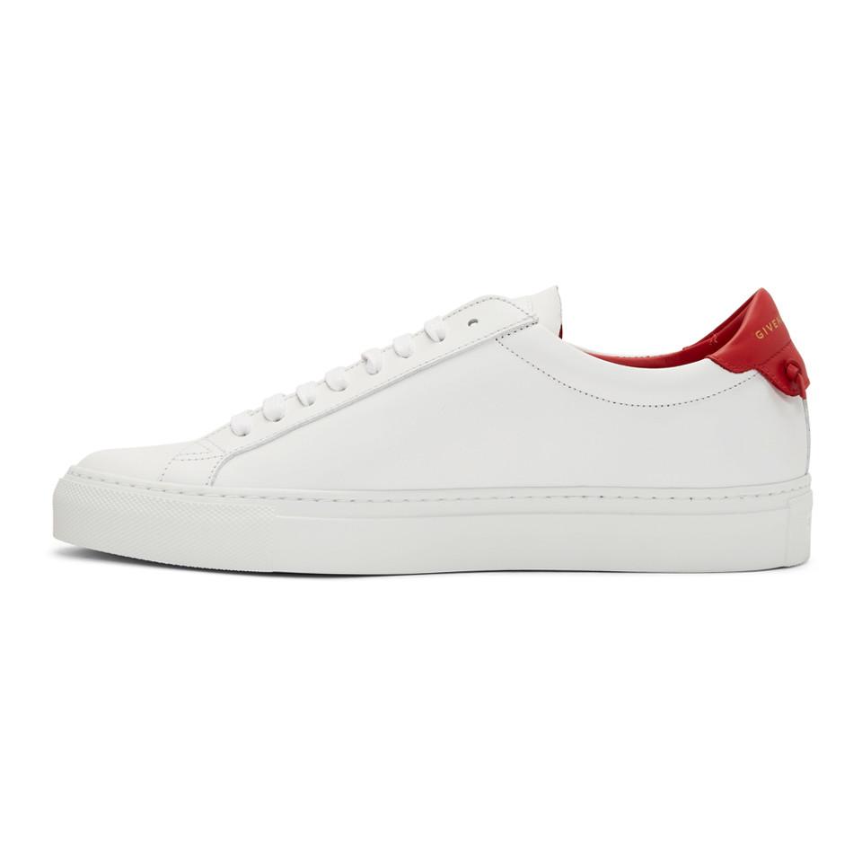 givenchy knot leather trainers