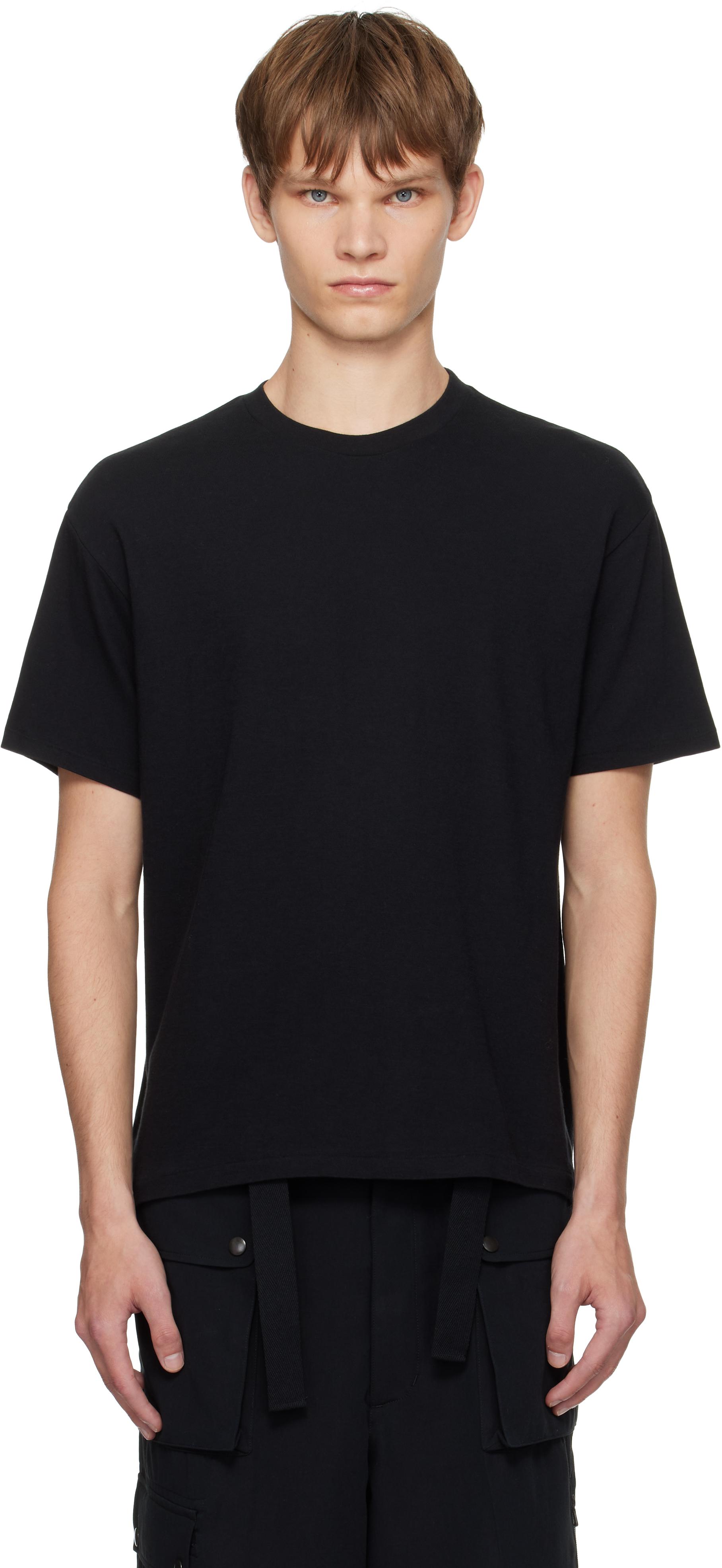 AURALEE Seamless Crew Neck T-Shirt in Black for Men | Lyst