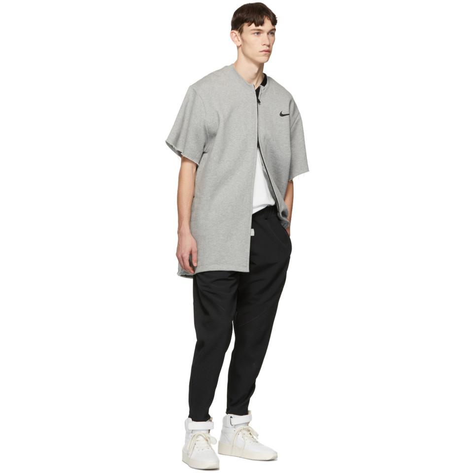 fear of god nike warm up top