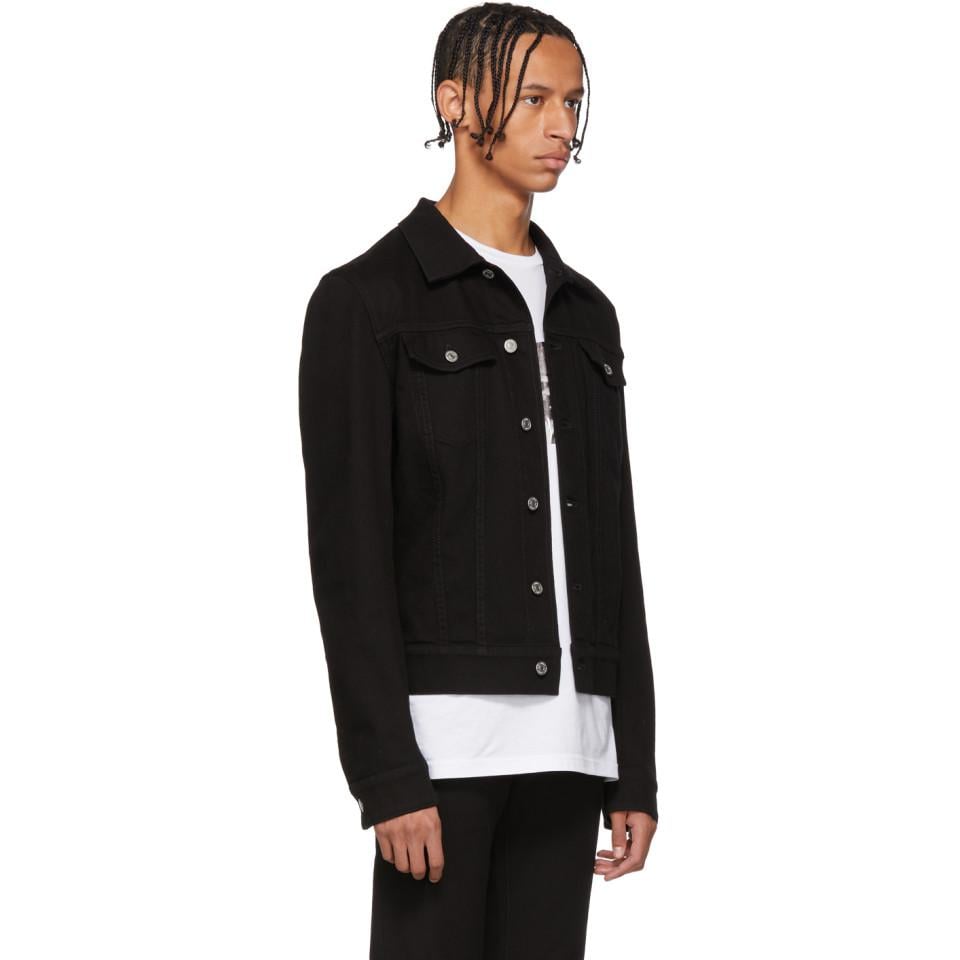 Dior Homme Black Rose Patch Denim 