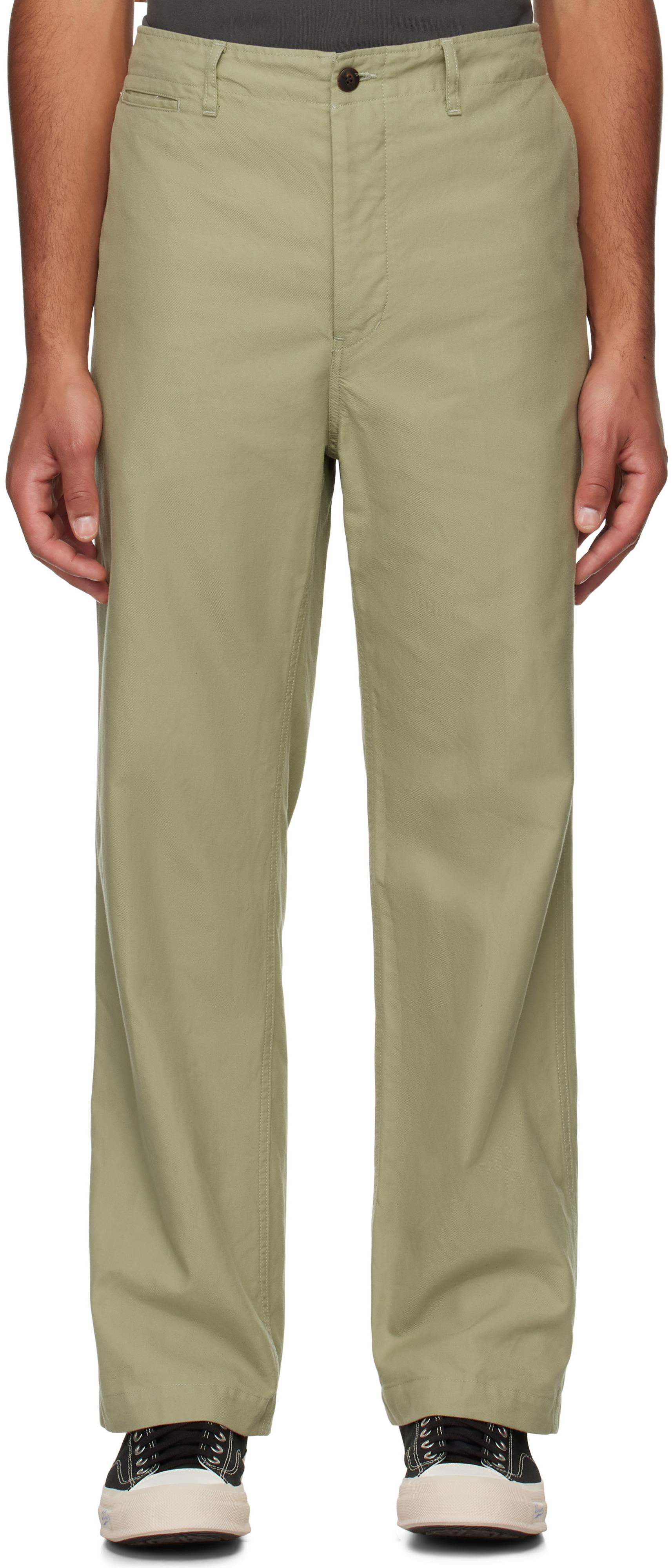 visvim ヴィズヴィム　コットンチノパンツ visvim】WIDE CHINO PANTS - DOGDAYS / UNDERPASS STORE