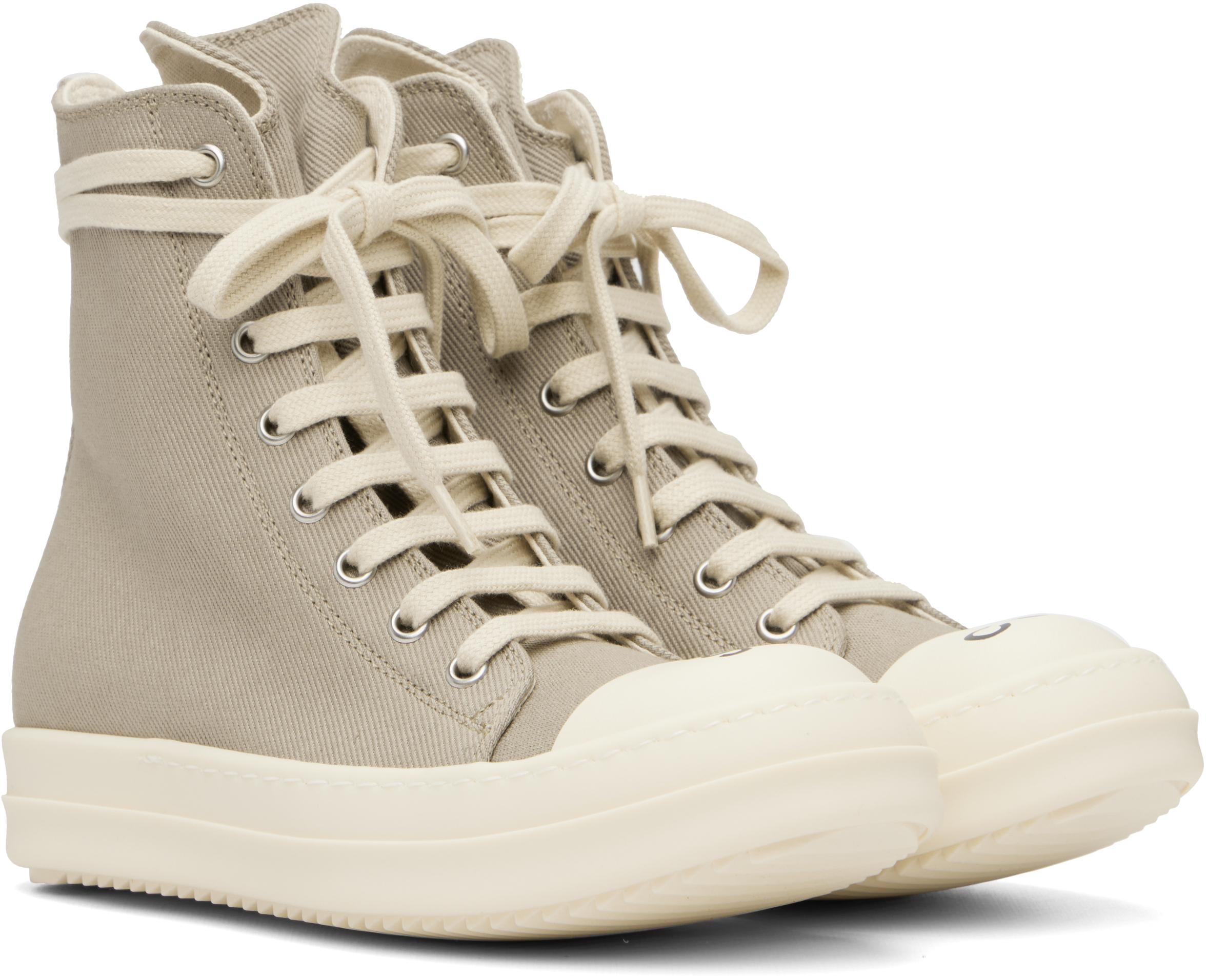 Rick Owens Taupe Concordians Sneaks Sneakers in Natural | Lyst