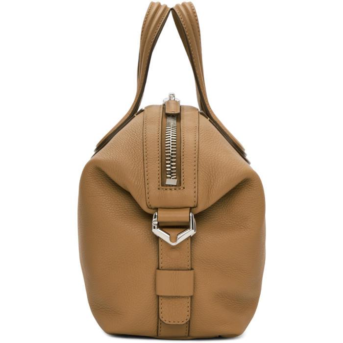 Download Givenchy Leather Beige Small Nightingale Bag in Natural - Lyst