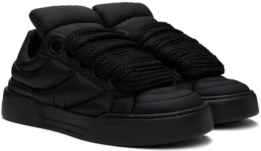 Dolce & Gabbana メンズ ブラック New Roma スニーカー スニーカー