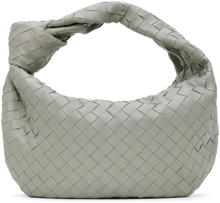 ★BOTTEGA VENETA★ Jodi Shoulder Bag Light Grey 651876VCPP51 Bottega Veneta Teen Jodie Shoulder Bag in Gray | Lyst