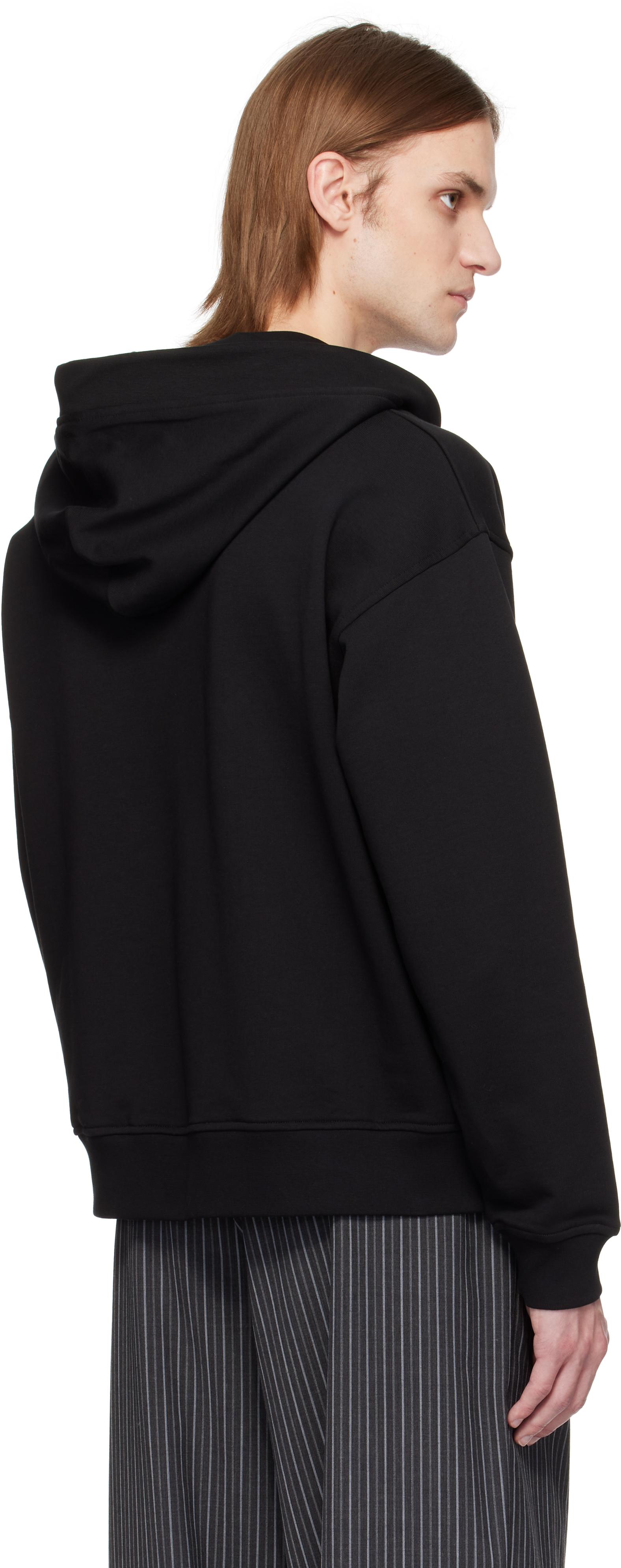 Vivienne Westwood Rugged Zip Hoodie in Black for Men | Lyst UK