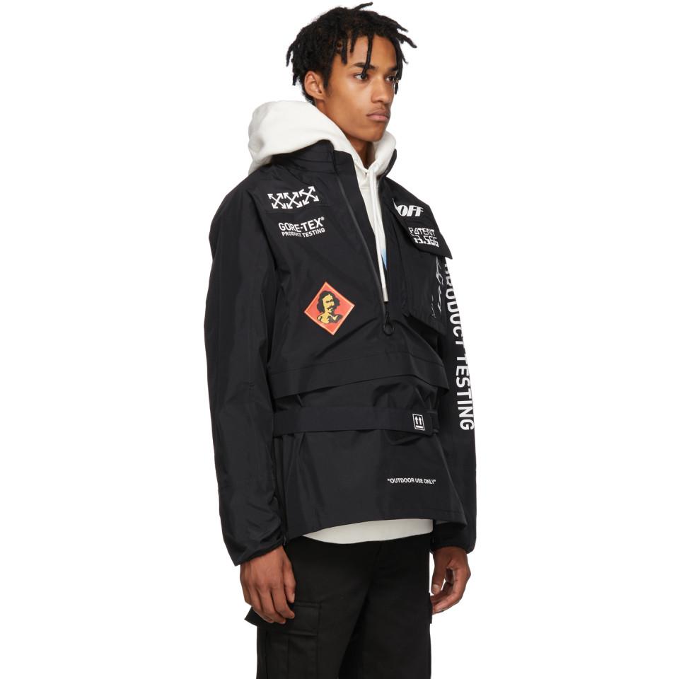 off white anorak jacket