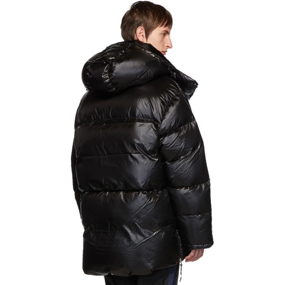 Axel Arigato Black Down Nunatak Puffer Jacket for Men | Lyst