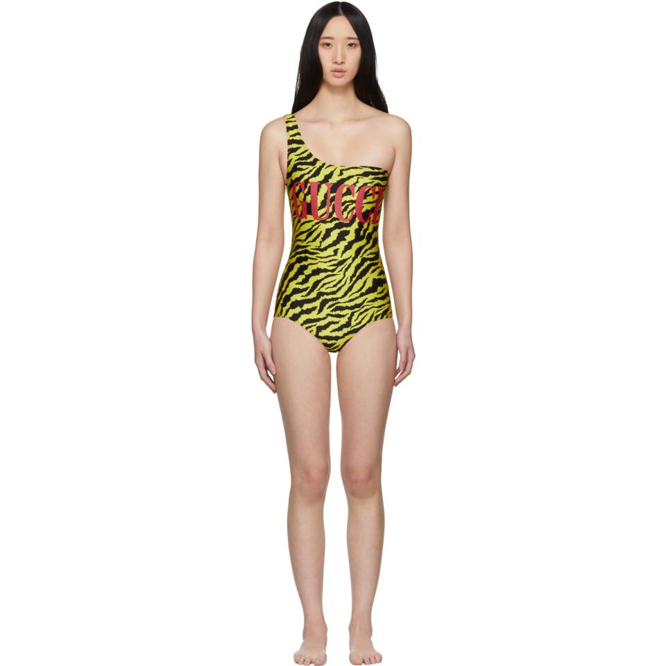 gucci zebra swimsuit