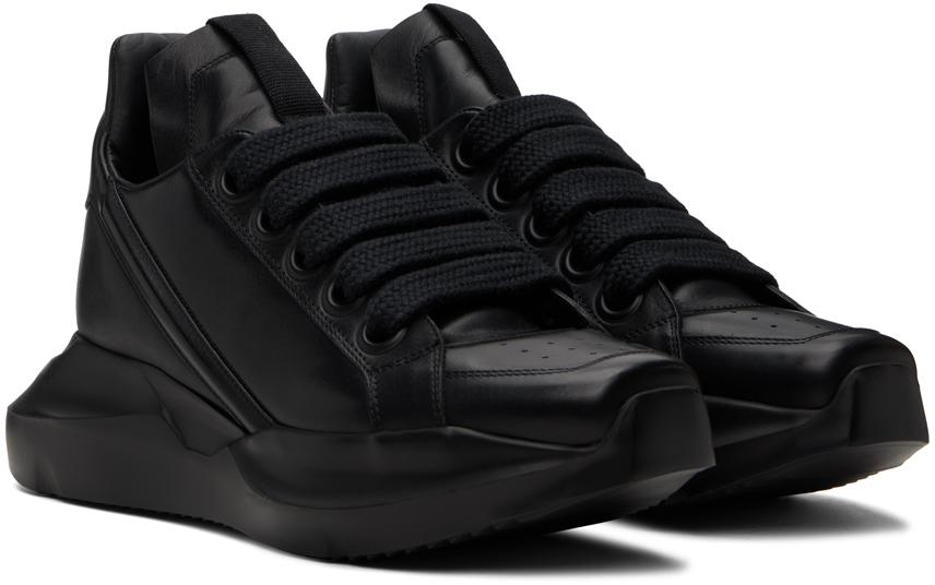 メンズ Rick Owens Geth Runner スニーカー ブラック | Lyst