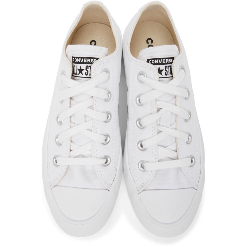 Converse Canvas Chuck Taylor All Star Lugged - Ox in White | Lyst