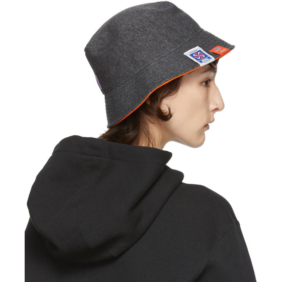 nike bucket hat grey
