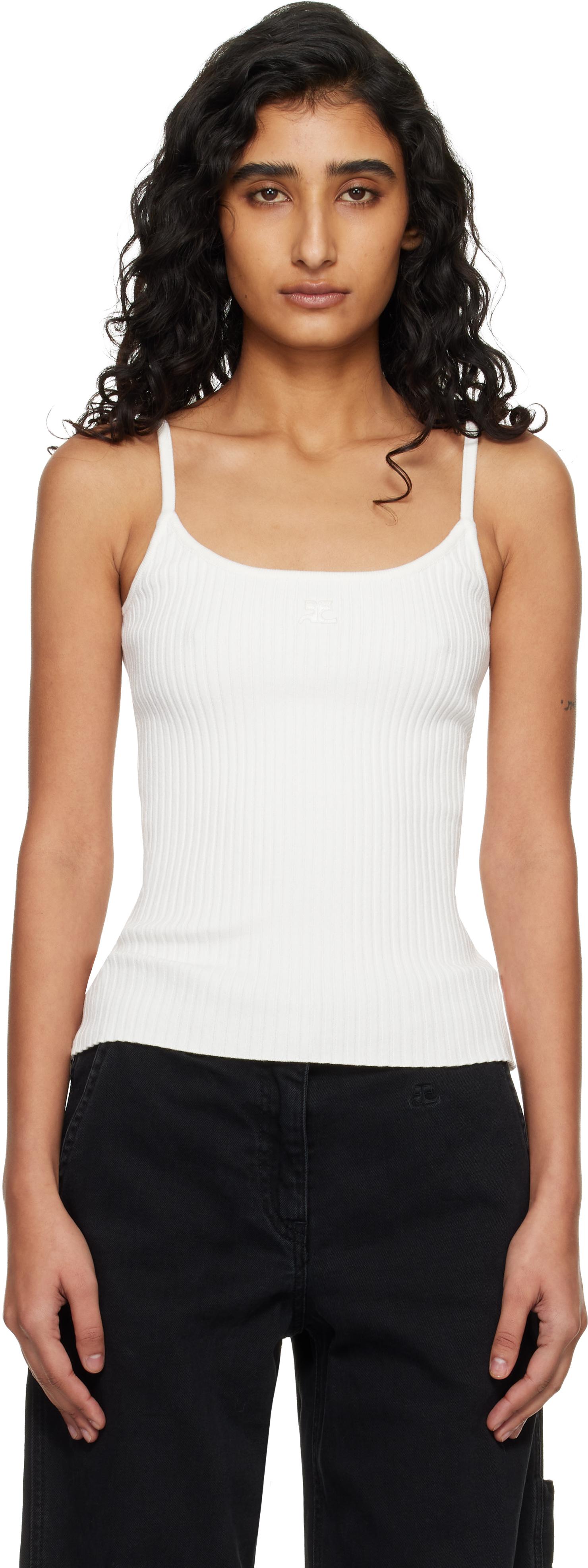 Courreges Sleeveless and tank tops for Women | Online Sale up to