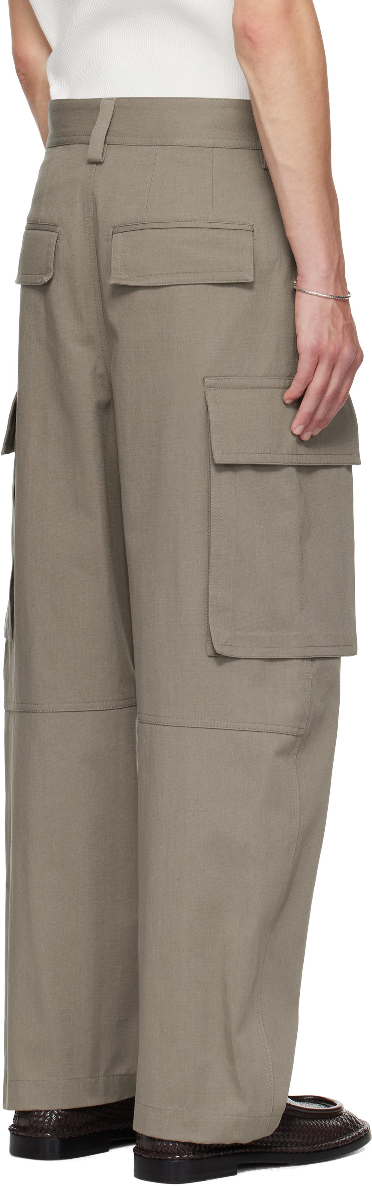 【送料&関税込】Bottega Veneta Sand Cotton Blend Cargo Pant 関税&送料込】Bottega Veneta Sand Cotton Blend Cargo Pant