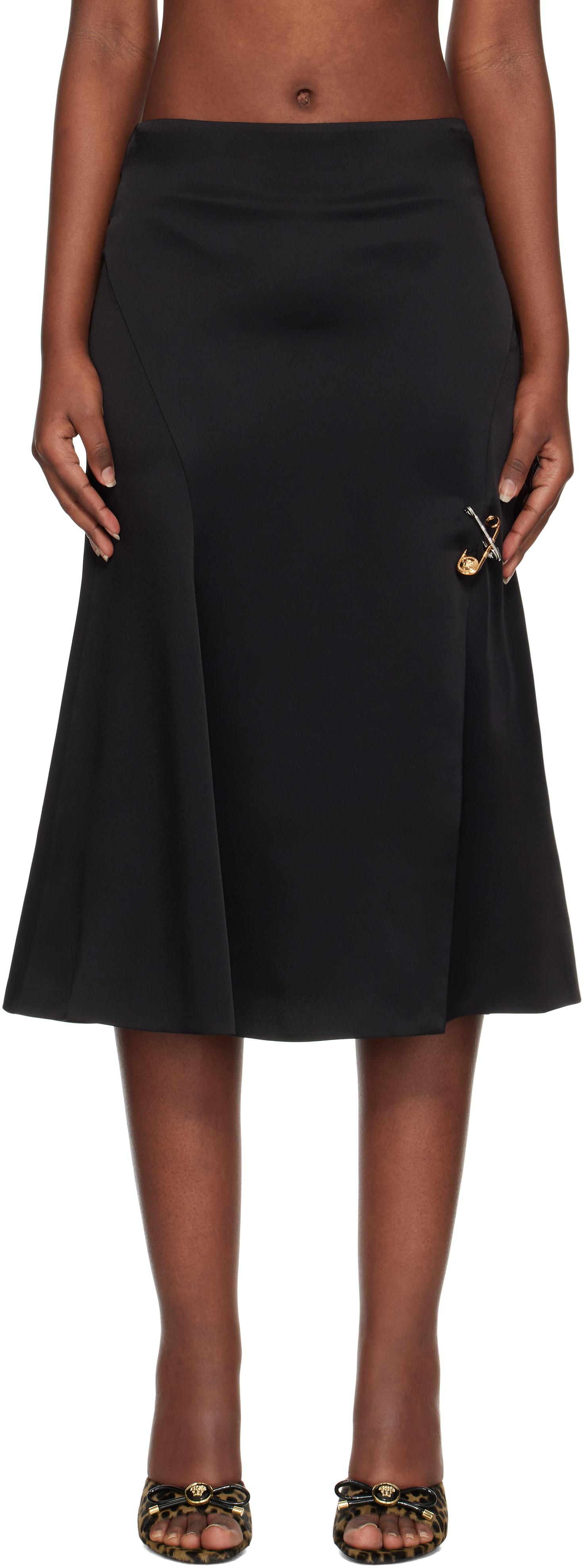 スカート VERSACE Woman Skirt Black 10126301A08447 1B000 VERSACE: Skirt woman - Black | Versace skirt 10126301A08447