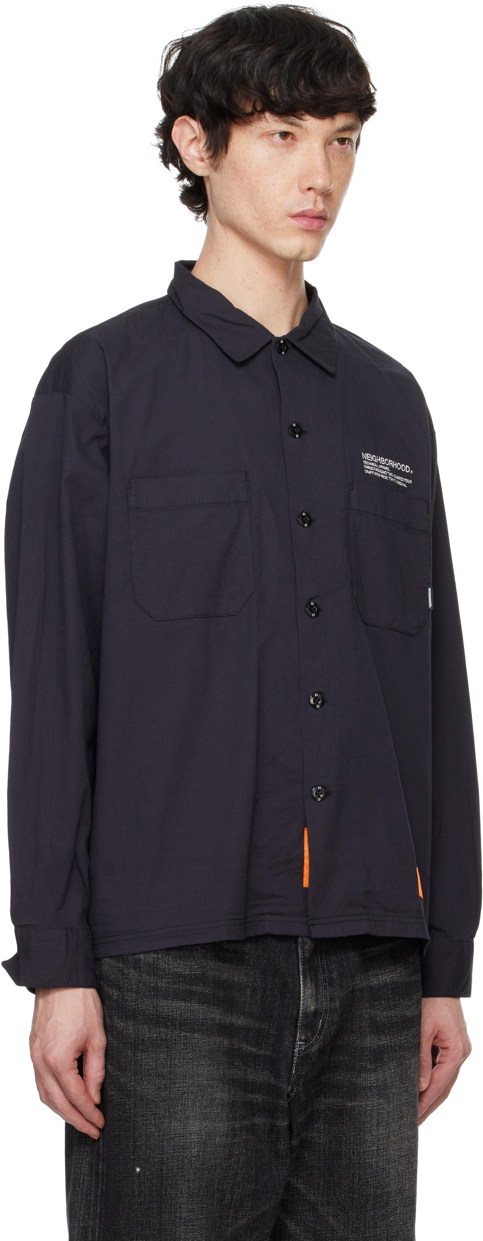 Neighborhood Cordlane Work Ls Shirt in Blue for Men | Lyst UK