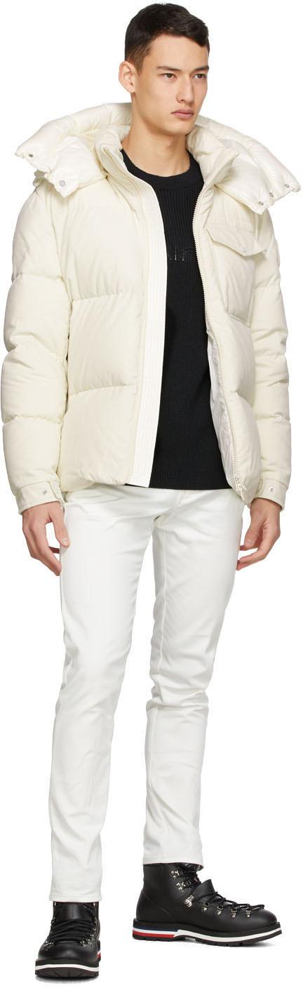 off white moncler down jacket
