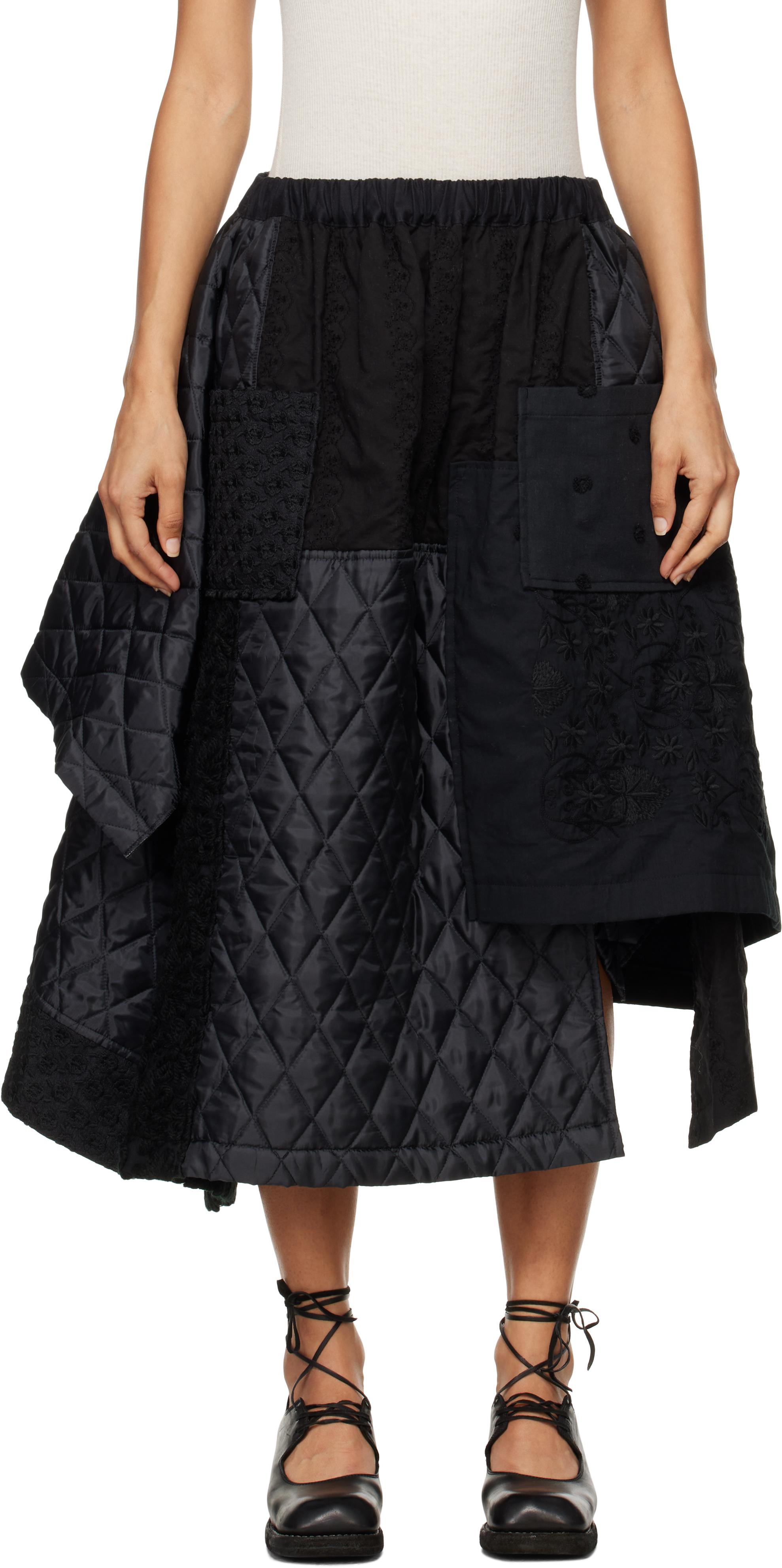 Tao Comme Des Garçons レディース ブラック タフタ キルティング 