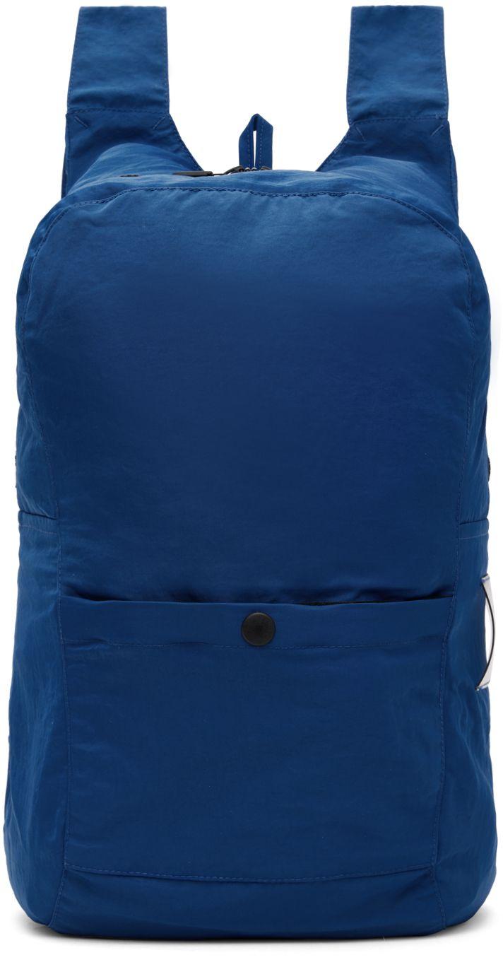 Our Legacy Blue Slim Backpack for Men | Lyst