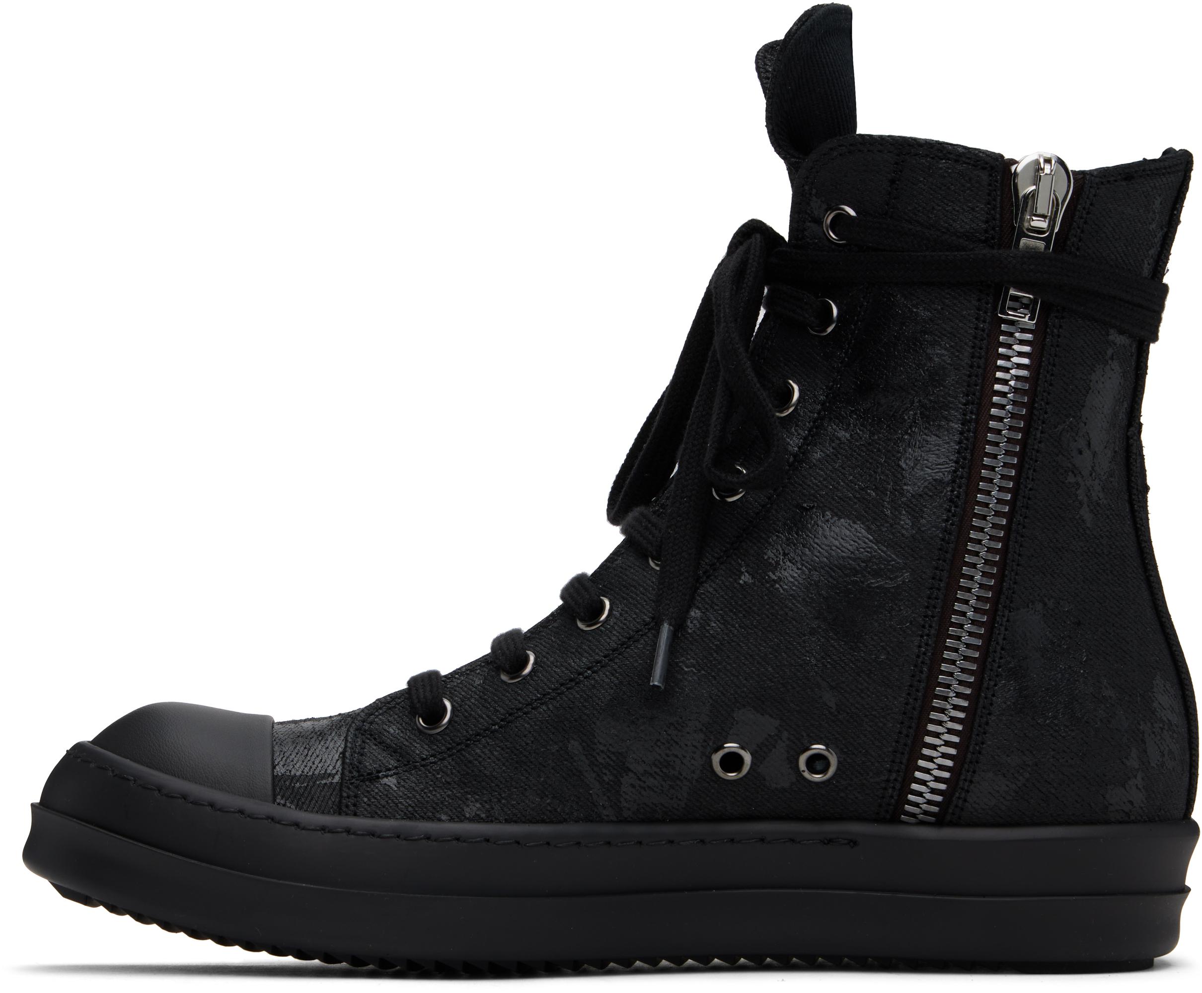 Rick Owens Hollywood Megacrust Denim Sneaks Sneakers in
