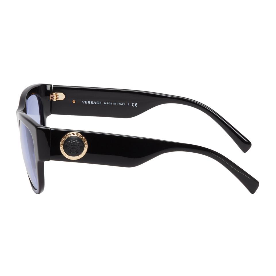 Versace Black Medusa Ares Sunglasses for Men | Lyst