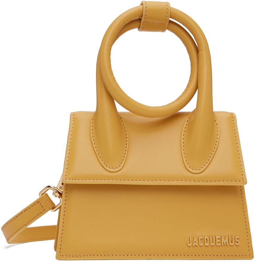 Jacquemus Yellow 'le Chiquito Nœud' Bag | Lyst