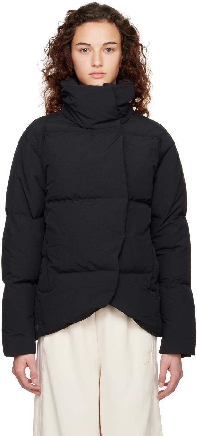 adidas Originals Big Baffle Down Jacket in Black Lyst Canada
