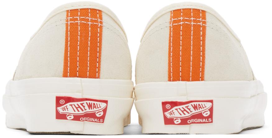 vans vault off white