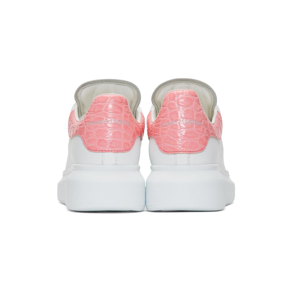 Pink Croc Oversized Sneakers - Lyst