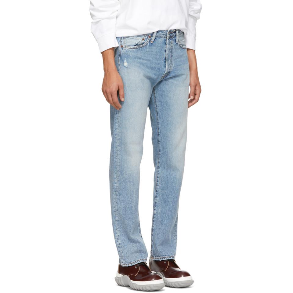 acne studios 1996 light blue trash
