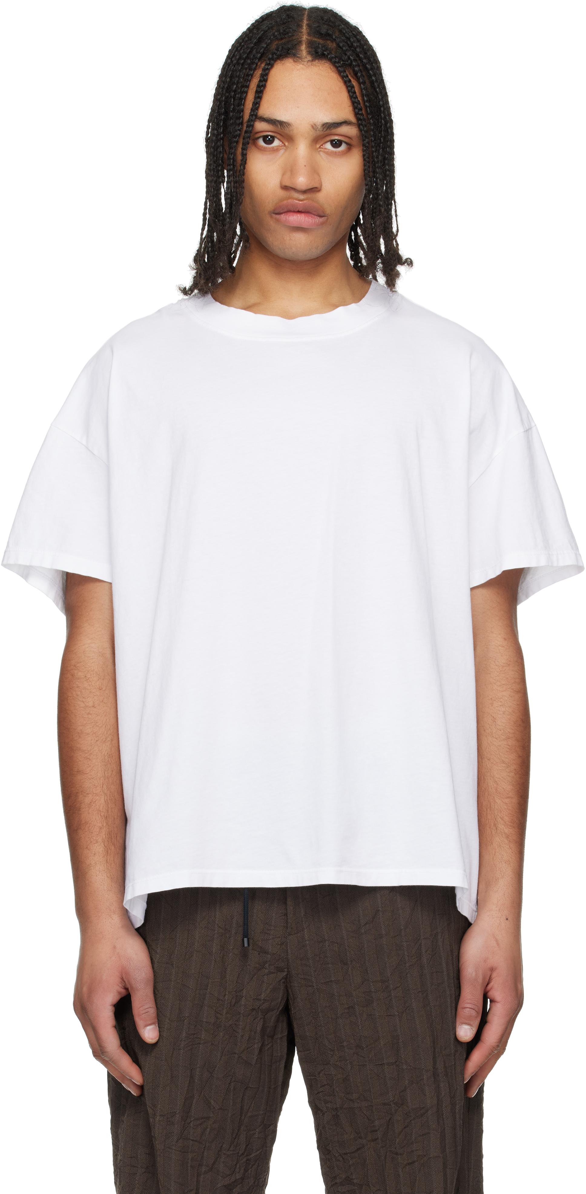 【Les Tien】コットンTシャツ Les Tien Cotton jersey T-shirt Les Tien