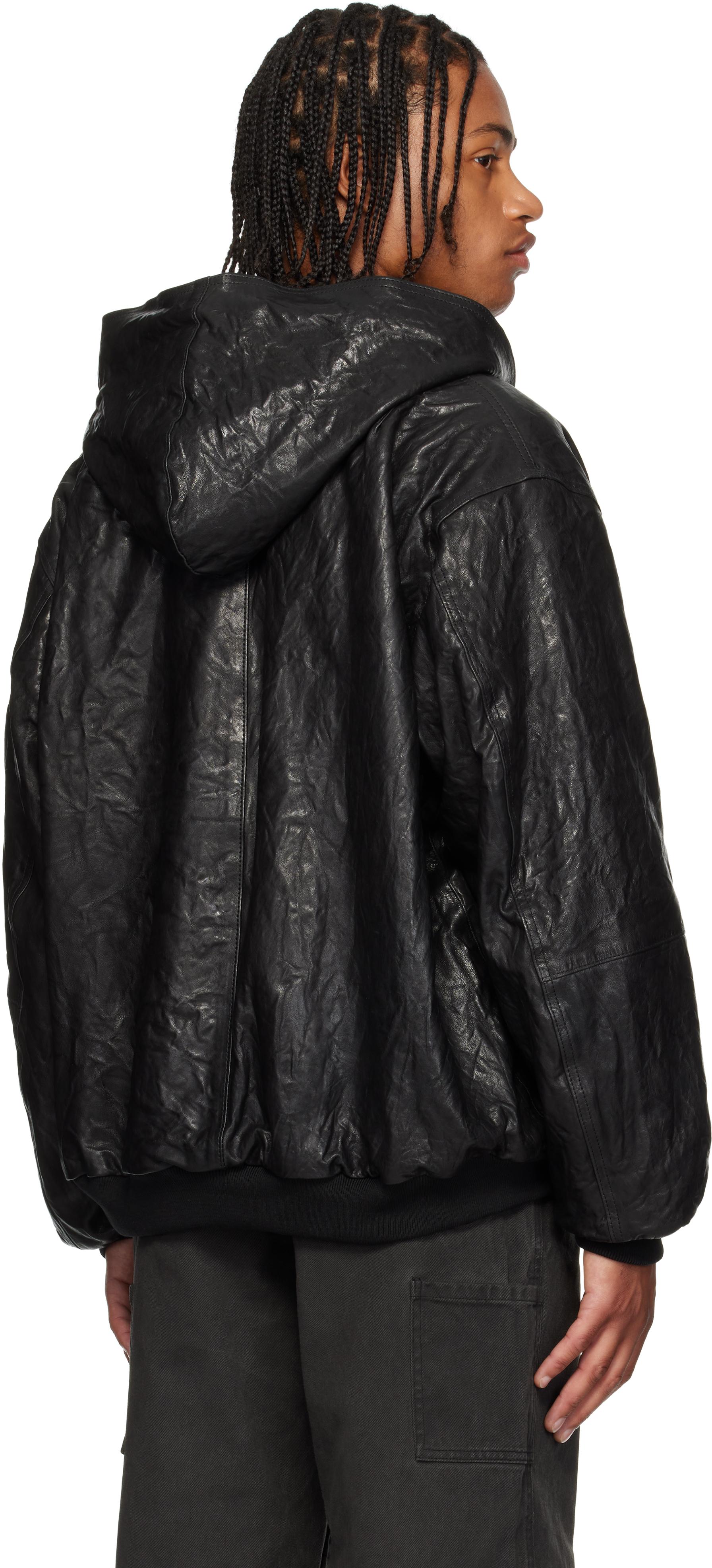 ALEXANDER DIGENOVA Zip Leather Jacket in Black for Men | Lyst