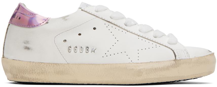 Ssense Exclusive White Super star Sneakers