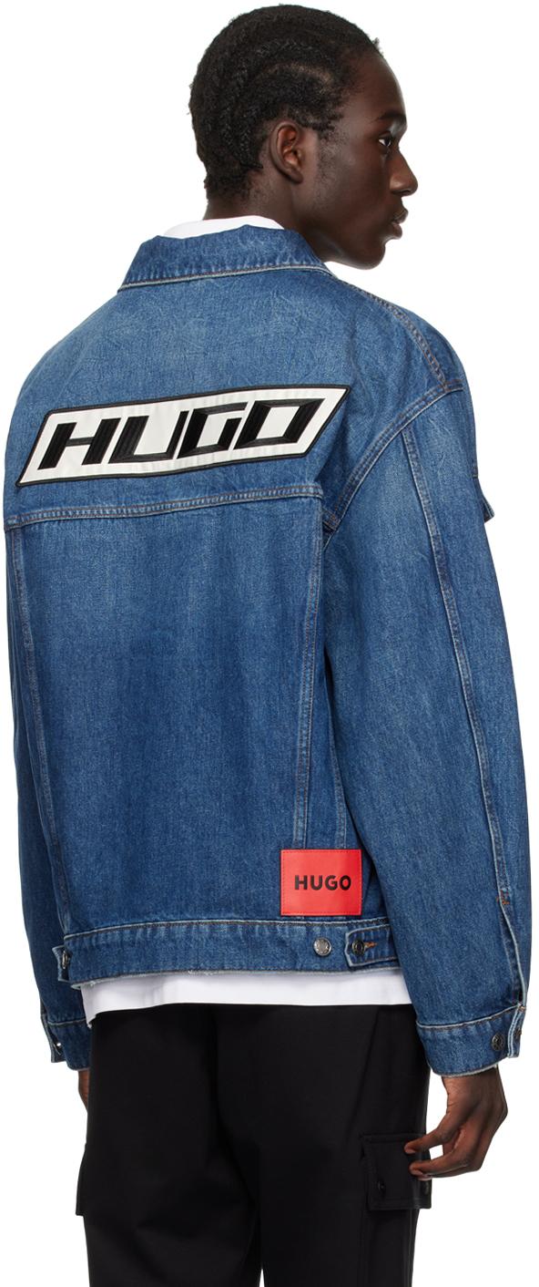 Hugo boss jean jacket best sale