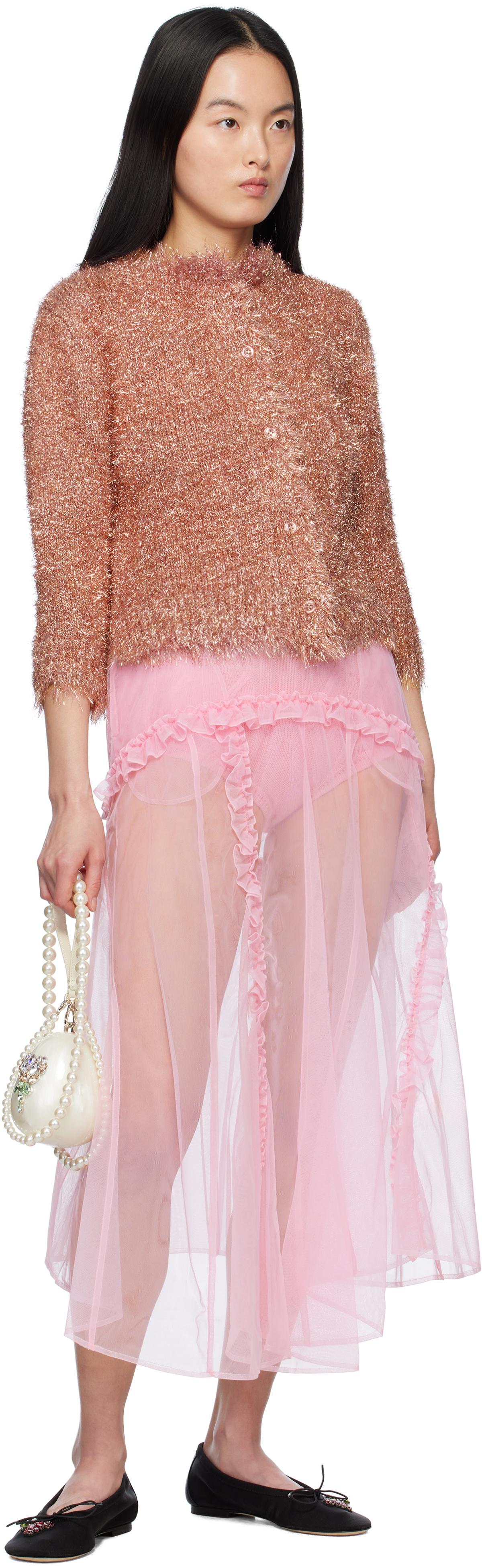 【関税込み】Simone Rocha ピンク マイクロ Egg バッグ Pink Micro Egg Bag by Simone Rocha on Sale