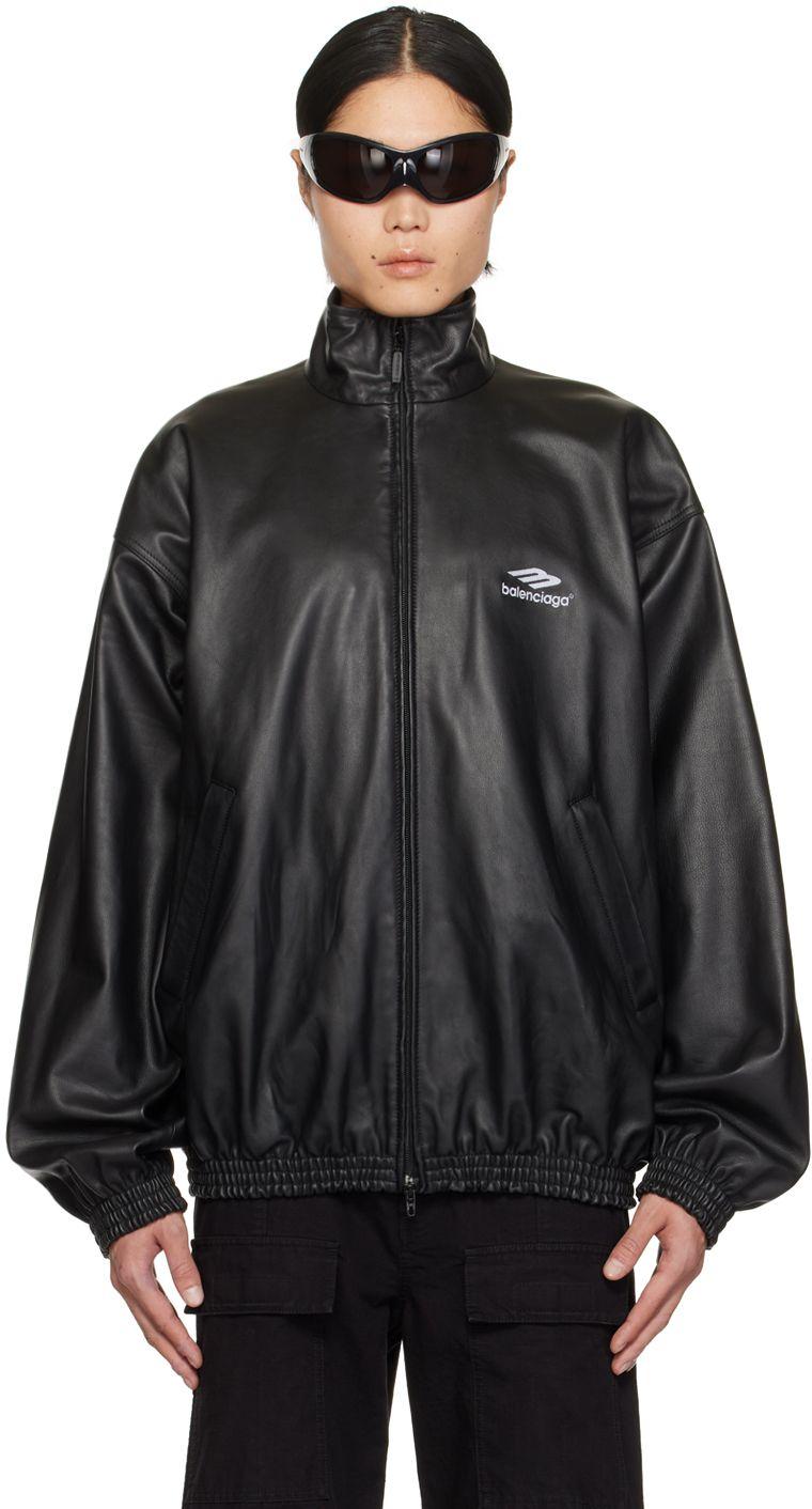 Balenciaga jacket leather clearance