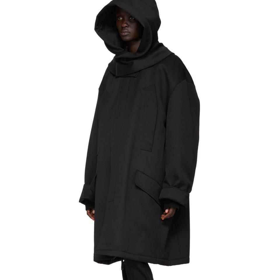 raf simons padded parka