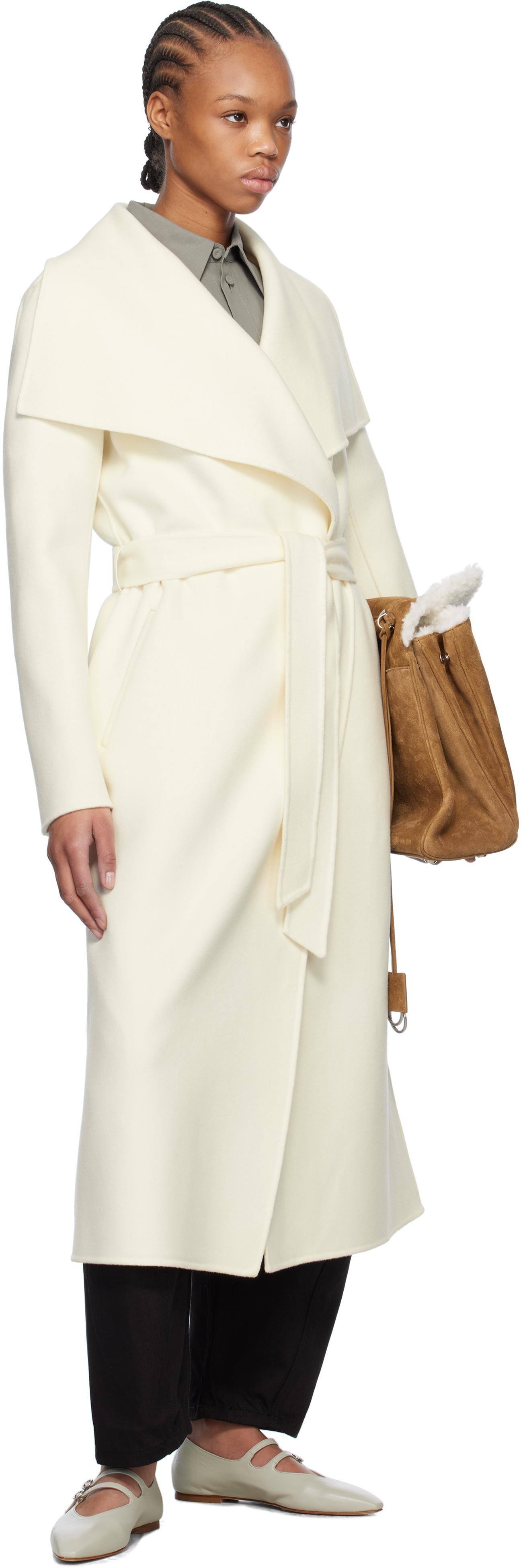 Mackage Off- Mai-Cn Double-Face Wool Wrap Coat in Black Lyst UK