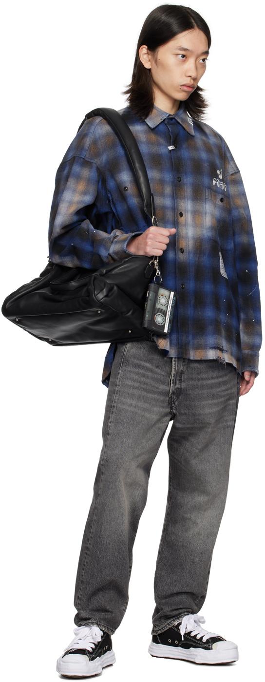 Maison Mihara Yasuhiro Puffer Boston Bag in Black for Men | Lyst