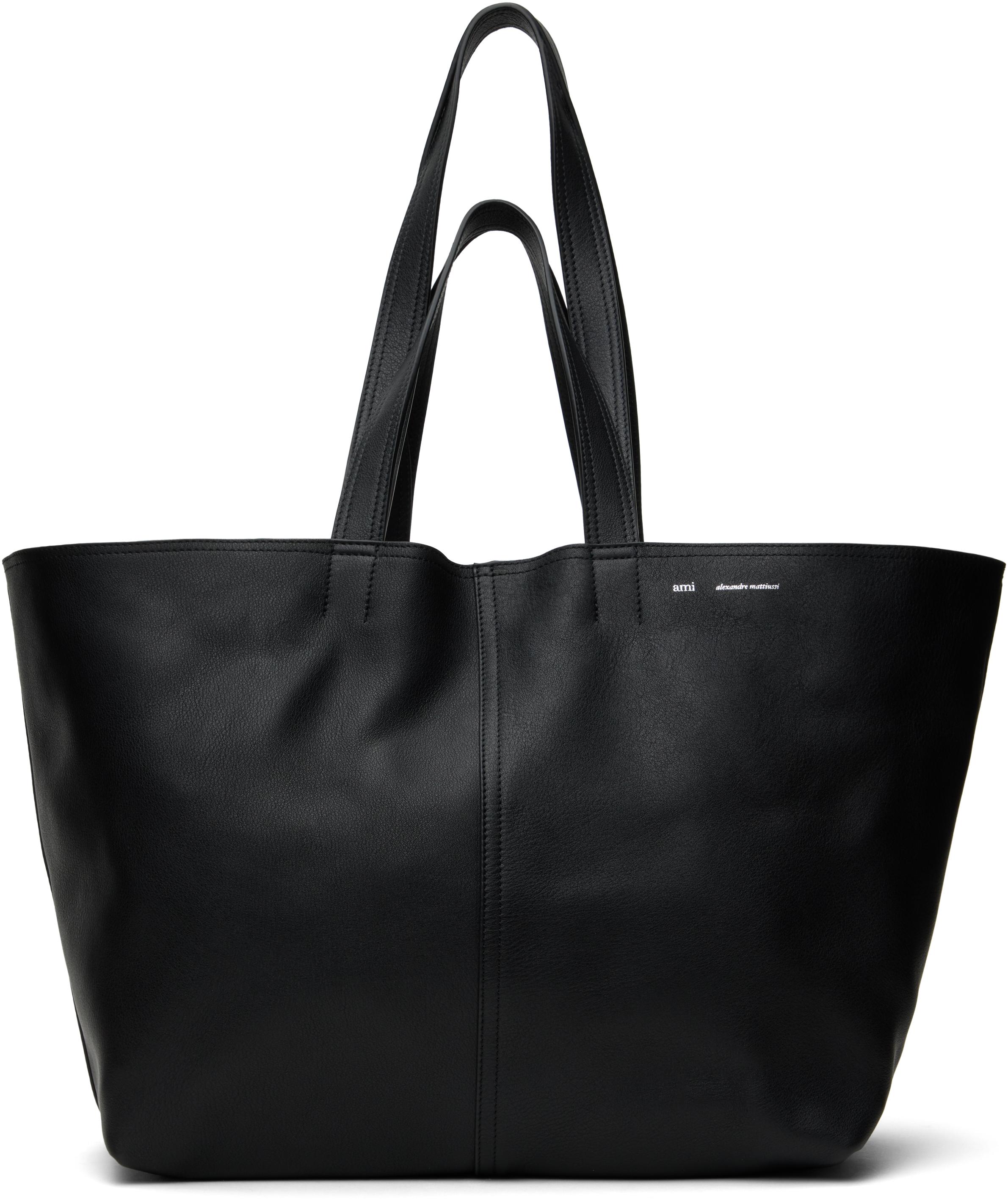 AMI Paris ベージュ Ami Paris レザー ラフィア トートバッグ ベージュのラフィアトートバッグ - AMI Paris | WE IN STYLE