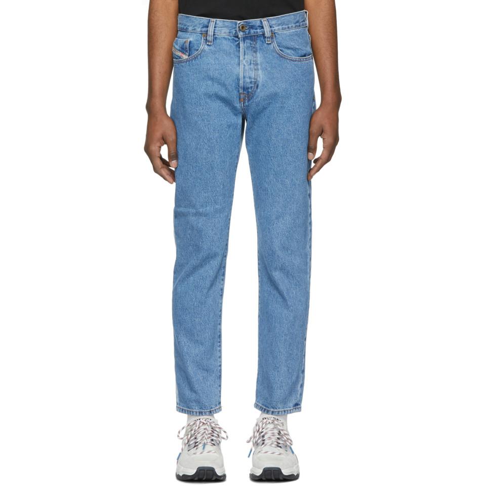 DIESEL Blue M Harky 0077v Jeans for Men | Lyst