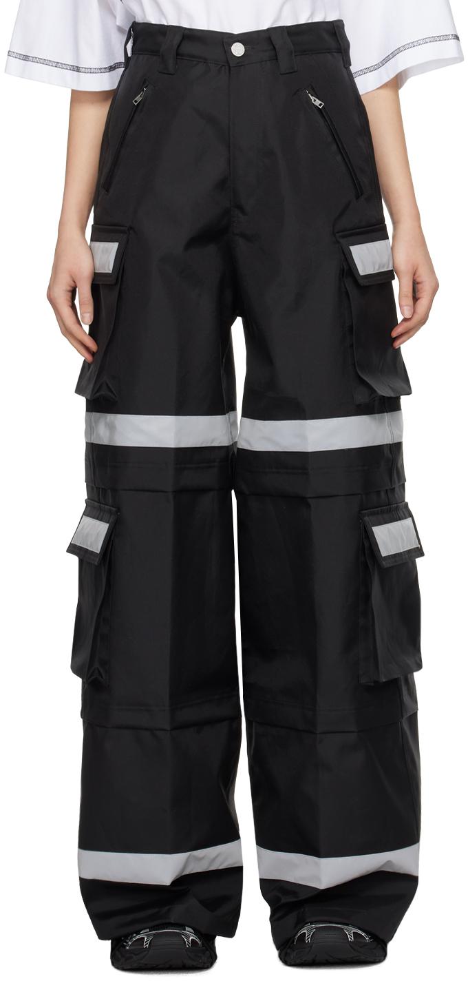 Vetements Reflective Cargo Pants in Black Lyst