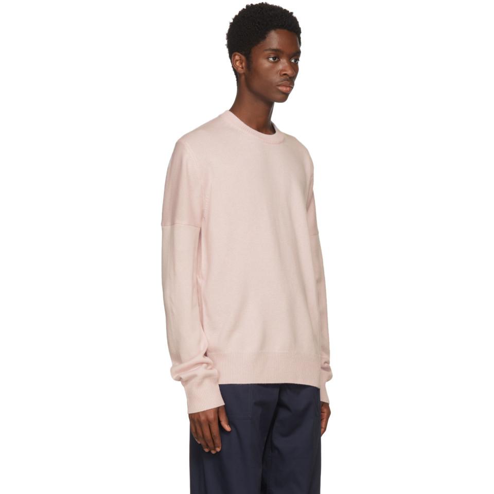 CALVIN KLEIN 205W39NYC Pink Cashmere Sweater for Men - Lyst