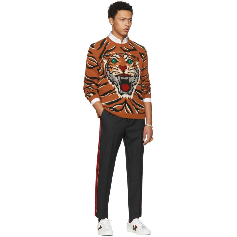 Kenzo Tiger Intarsia Sweater