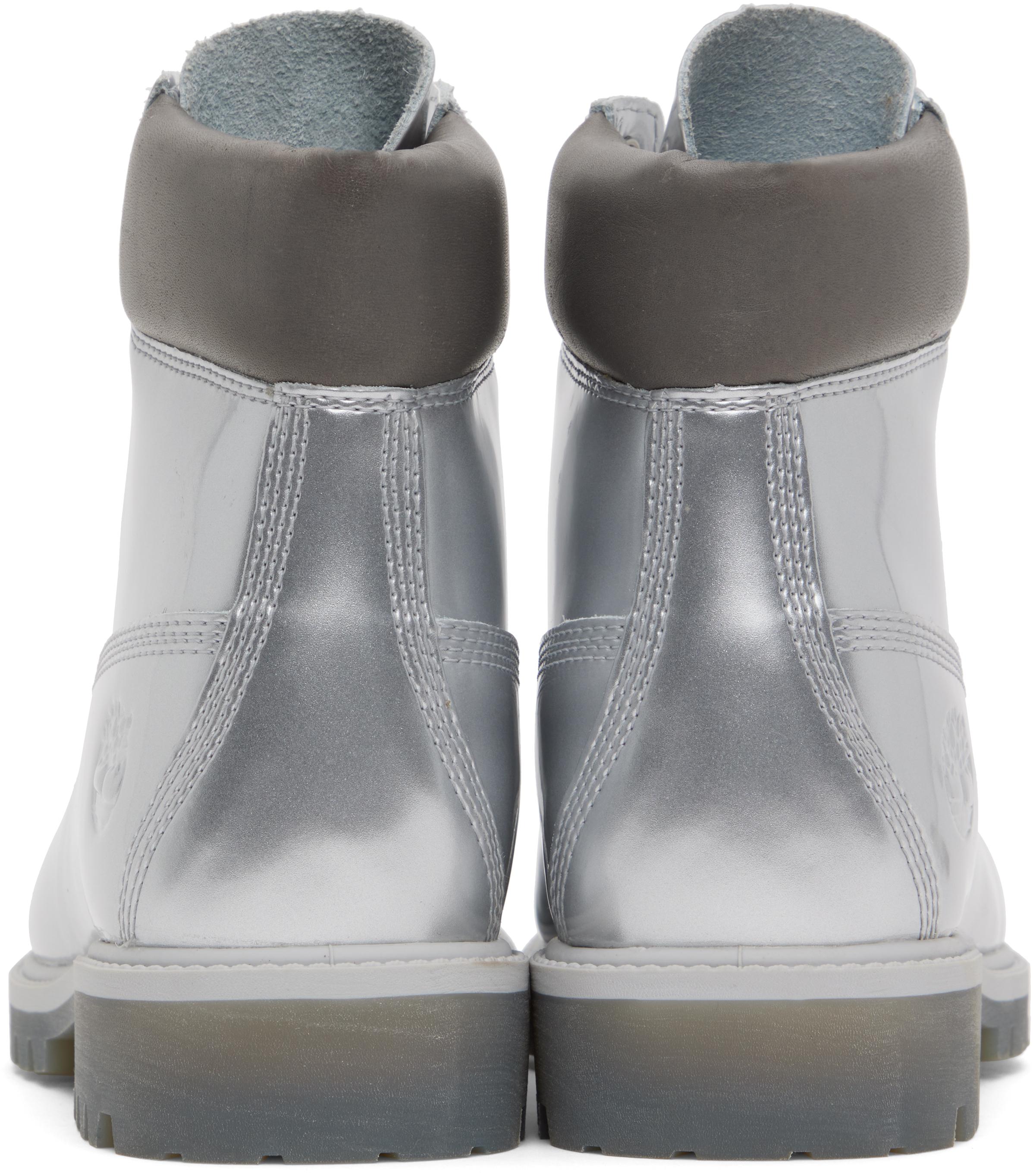 メンズ Veneda Carter Timberlandエディション シルバー 6-inch ブーツ 