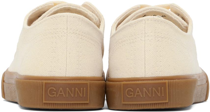 【関税込み】GANNI オフホワイト Classic ローカットスニーカー レディース Ganni スニーカー | オンラインセールは最大64%オフ
